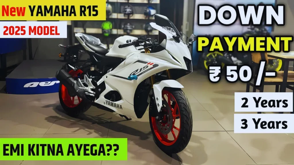 Yamaha R15 V4 White 2025